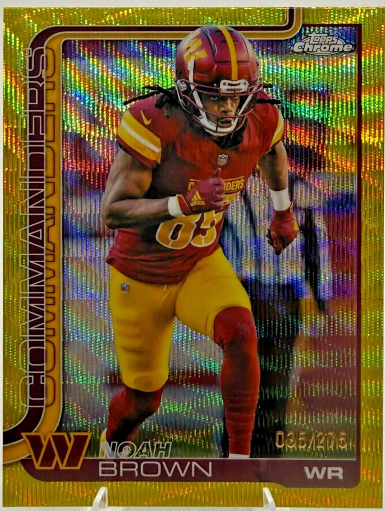 Noah Brown [Yellow Wave Refractor] #293
