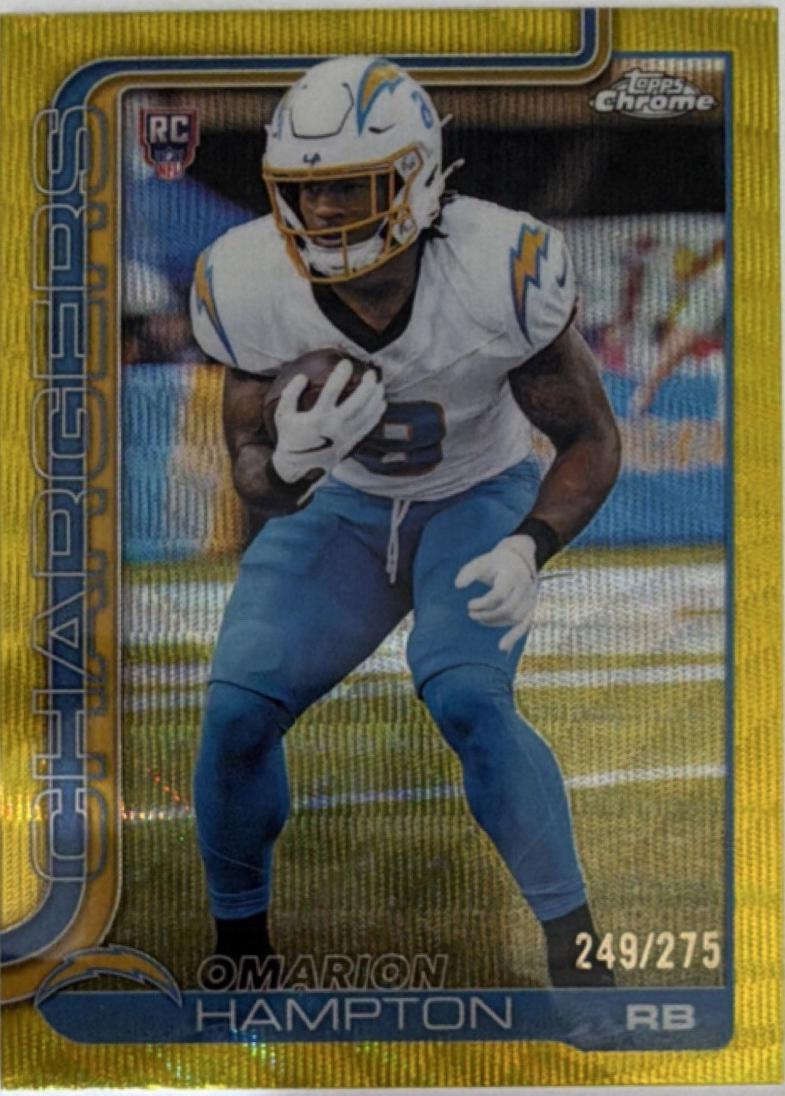 Omarion Hampton [Gold Wave Refractor] #324