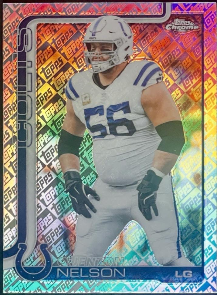 Quenton Nelson [Topps Refractor] #144