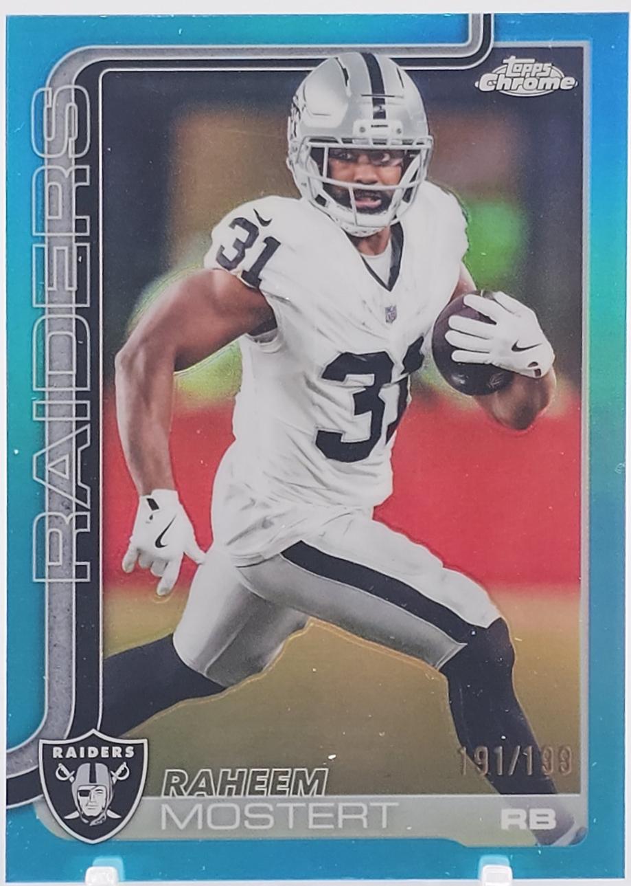 Raheem Mostert [Aqua Refractor] #182