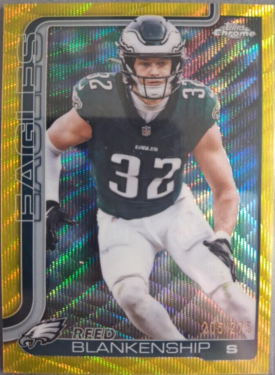 Reed Blankenship [Yellow Wave Refractor] #251