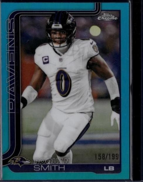 Roquan Smith [Aqua Refractor] #27