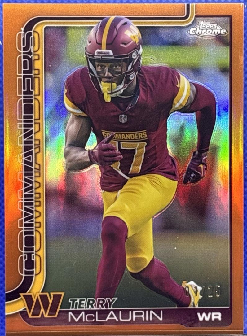 Terry McLaurin [Orange Refractor] #208