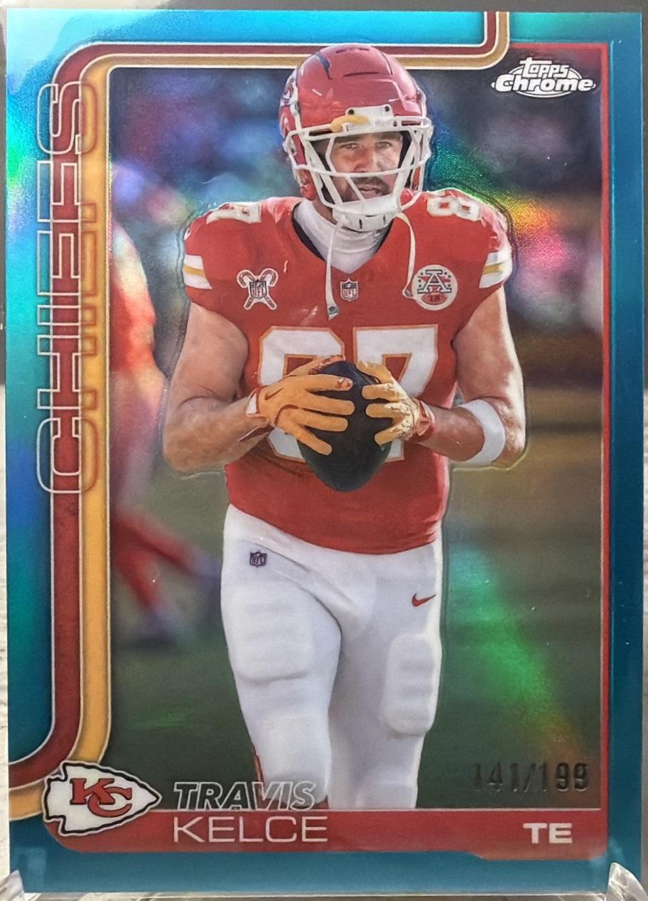Travis Kelce [Teal Refractor] #150