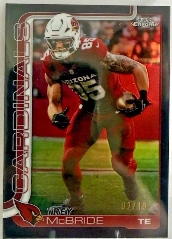 Trey McBride [Black Refractor] #4