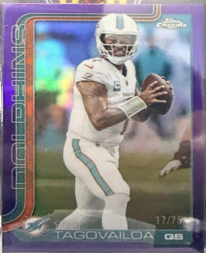 Tua Tagovailoa [Purple Refractor] #187