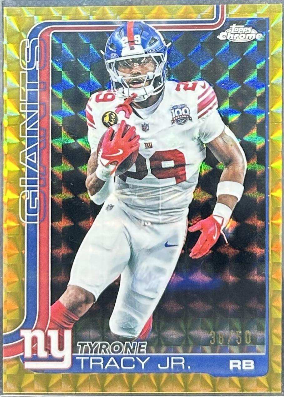 Tyrone Tracy Jr. [Gold Geometric Refractor] #228