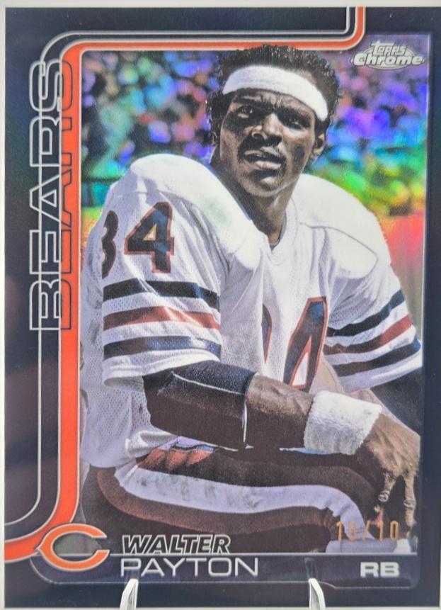 Walter Payton [Black Image Variation] #402