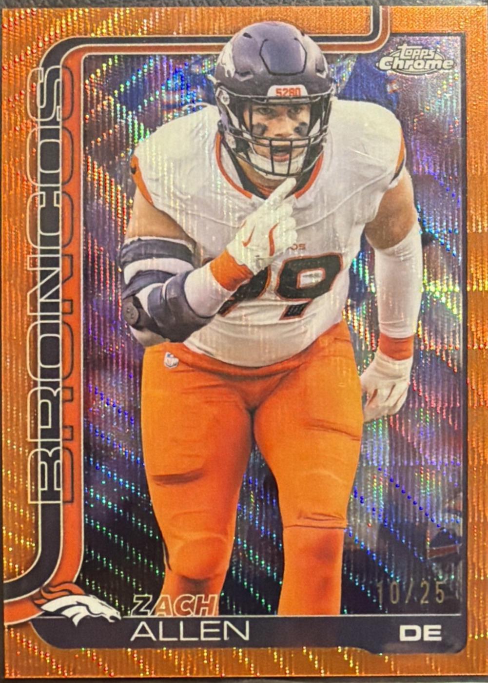 Zach Allen [Orange Refractor] #95