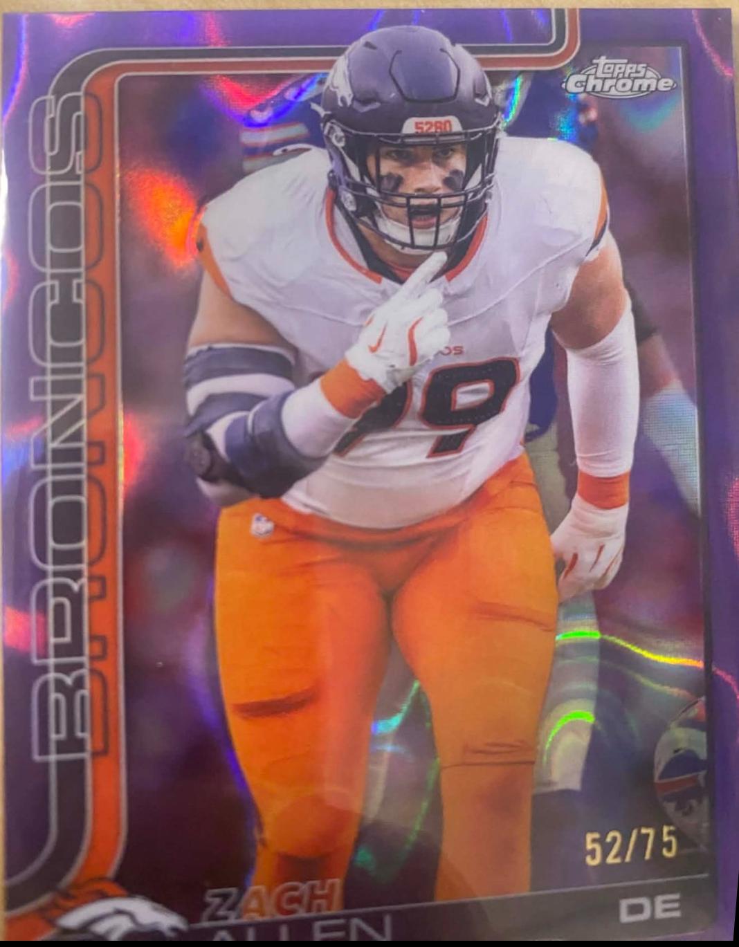 Zach Allen [Purple Lava] #95