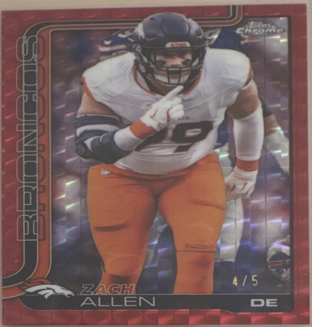 Zach Allen [Red Geometric Refractor] #95