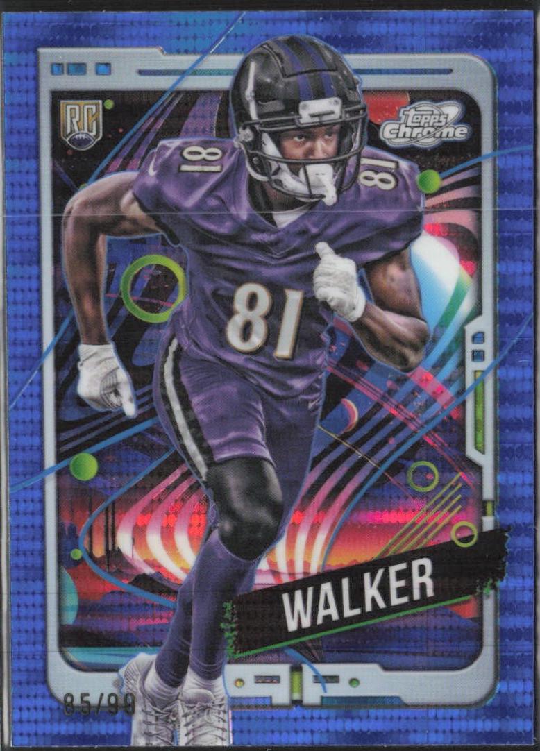 Devontez Walker [Blue Moon Refractor] #107