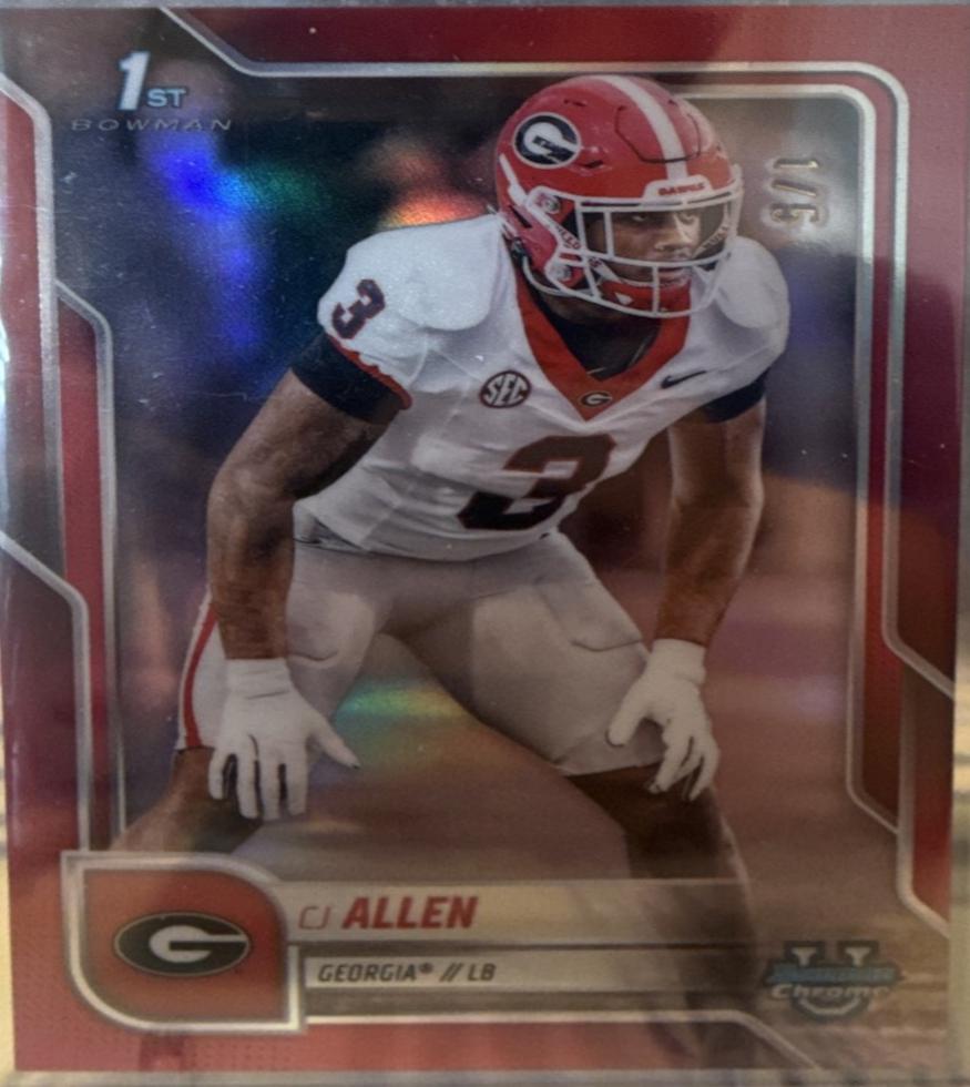 CJ Allen [Red Refractor] #140