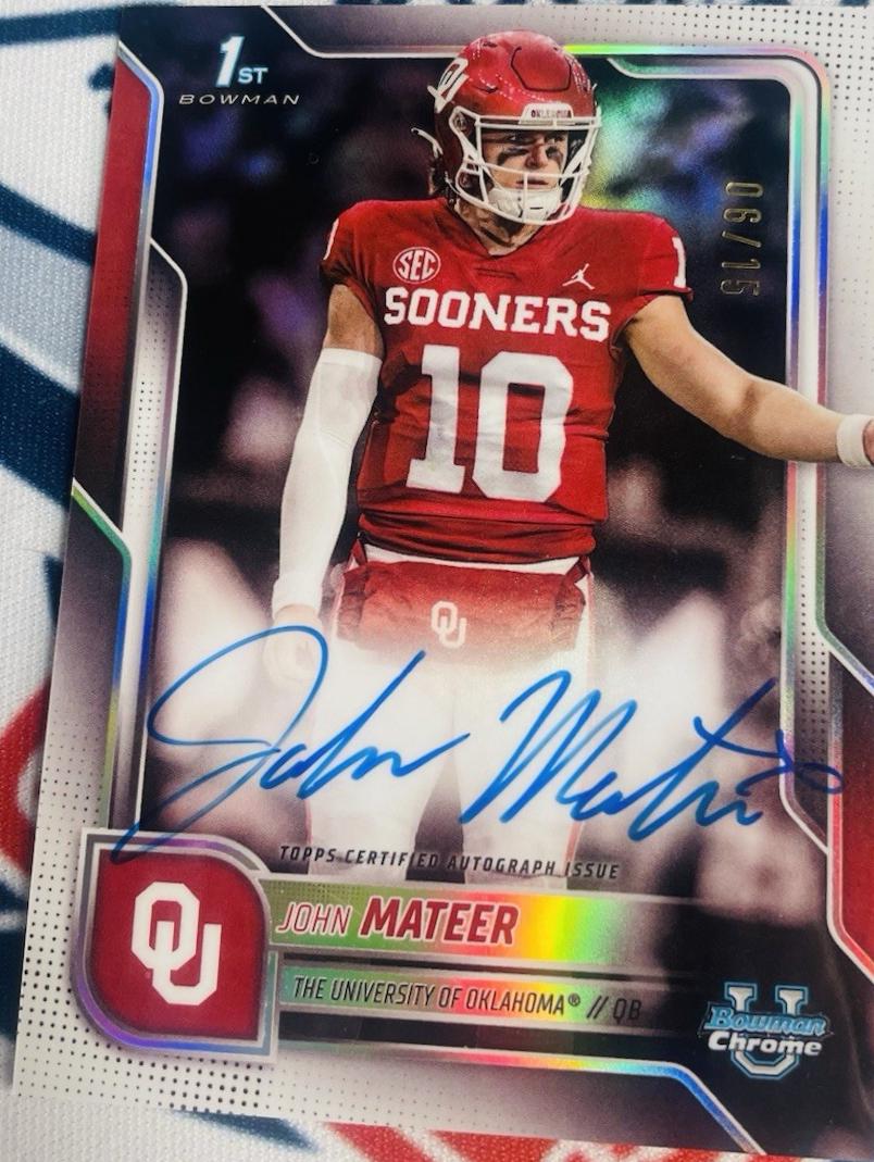 John Mateer [White Refractor] #BCA-JM