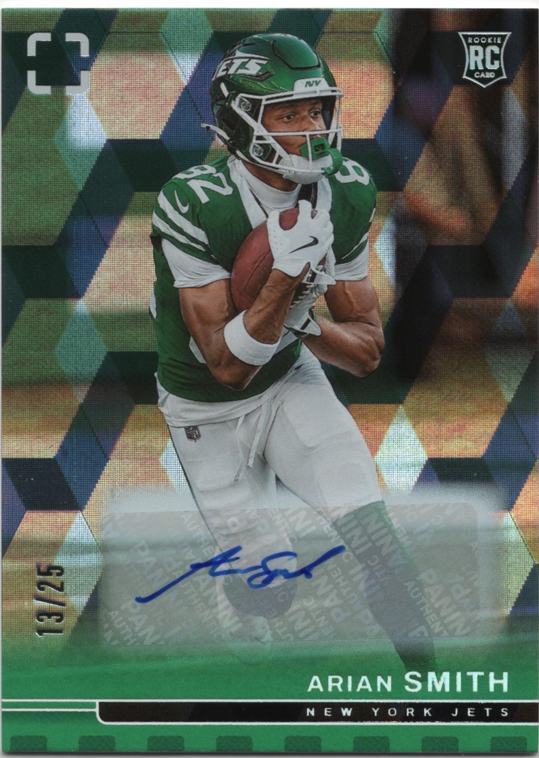 Arian Smith [Green Rookie Autograph] #170