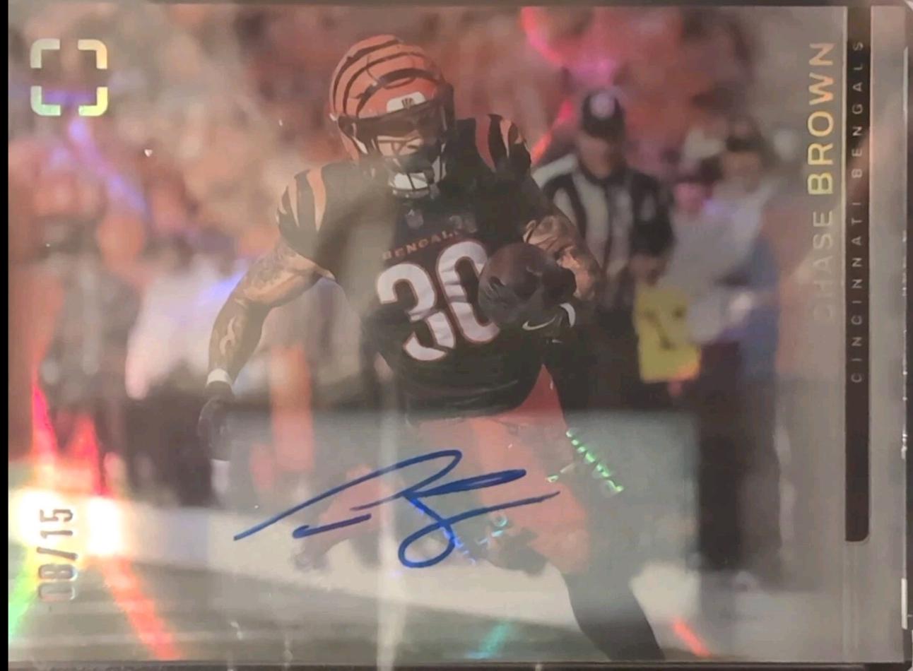 Chase Brown [Silver Autograph] #115