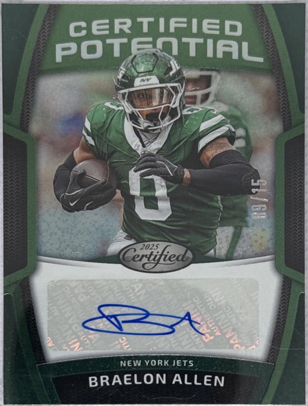 Braelon Allen [Mirror Green] #CPS-BAL