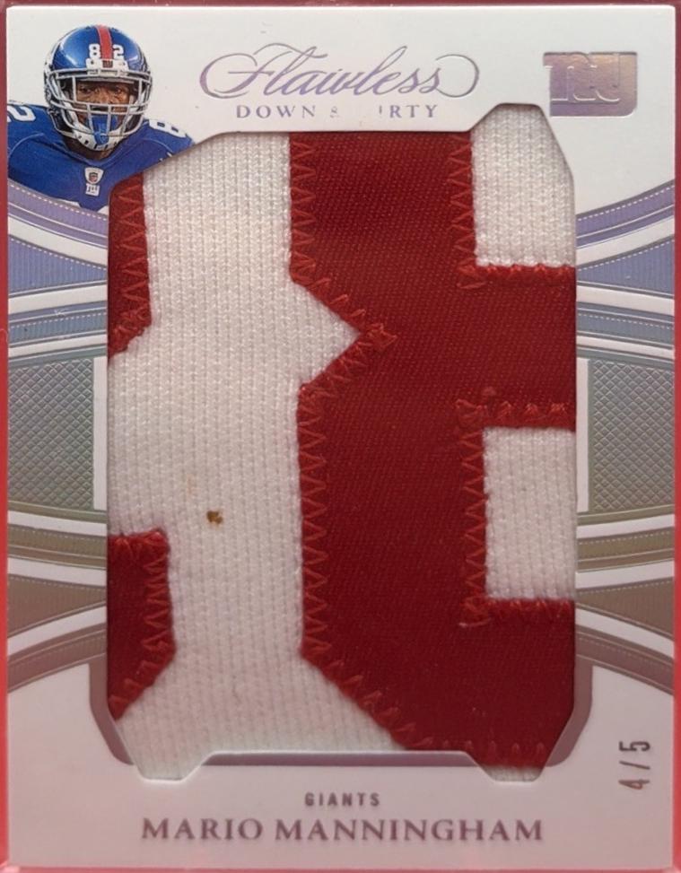 Mario Manningham [Captain's Patch] #20