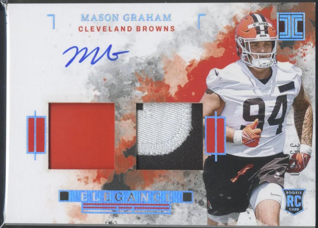 Mason Graham [Dual Patch Autograph] #ELE-MGM