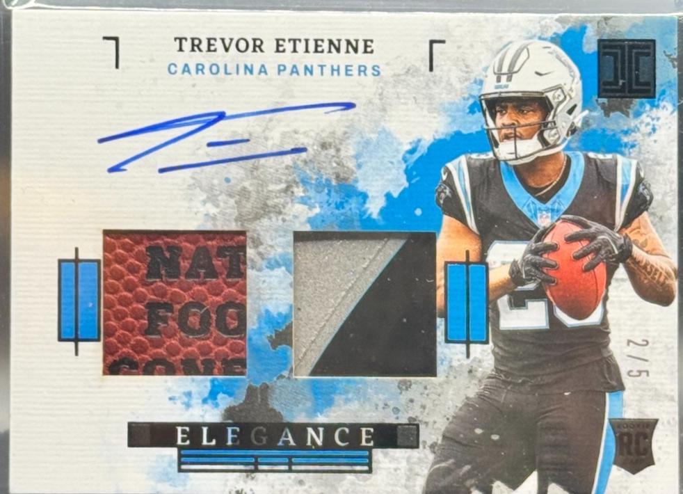 Trevor Etienne [Dual Patch Autograph] #ELE-TEE
