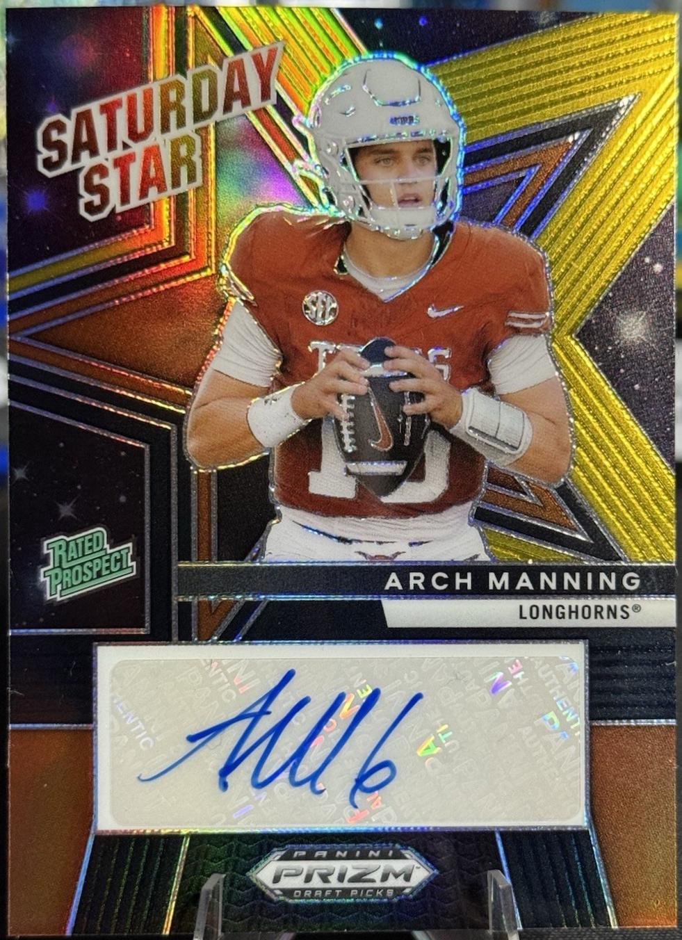 Arch Manning [Black Gold] #SSS-AMG