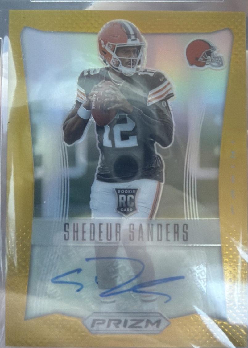 Shedeur Sanders [Gold] #RWI-SSS