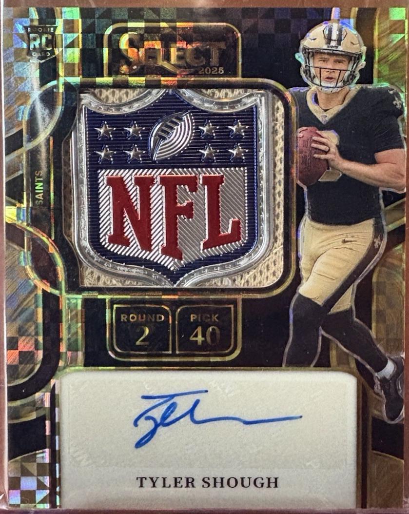 Tyler Shough [Black NFL Shield] #PSS-TSH