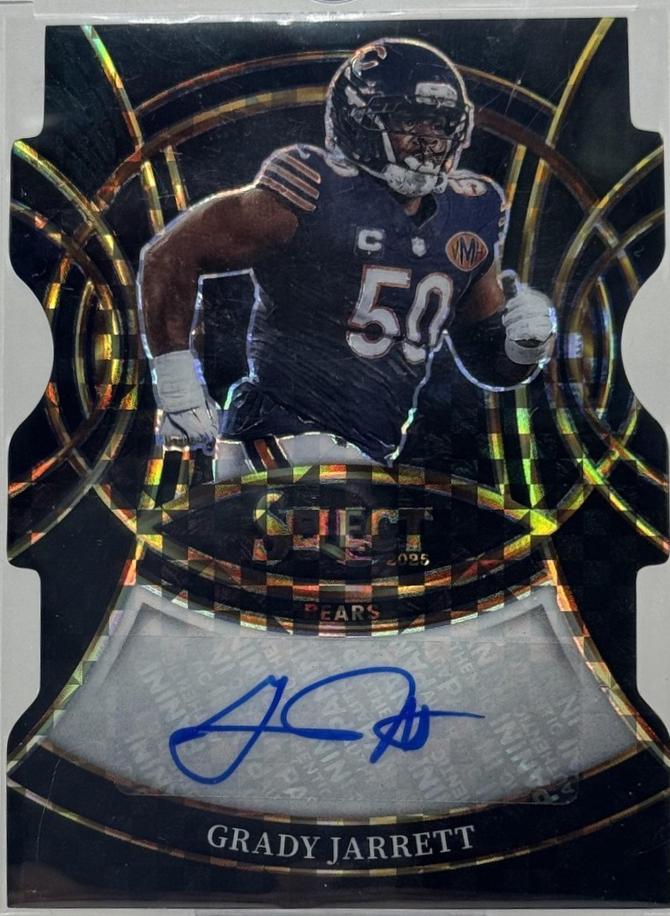 Grady Jarrett [Black Prizm Die-Cut] #SP-GJT
