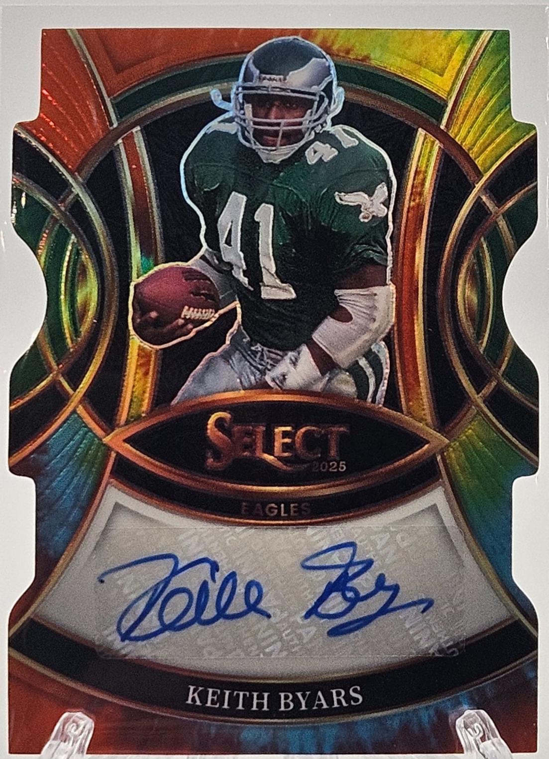 Keith Byars [Tie-Dye Prizm Die-Cut] #SP-KBS