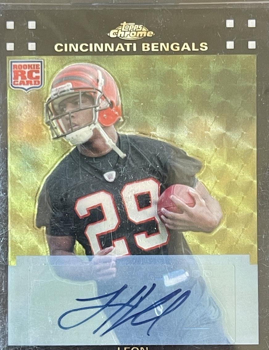 Leon Hall [Autograph Gold Superfractor] #TC248