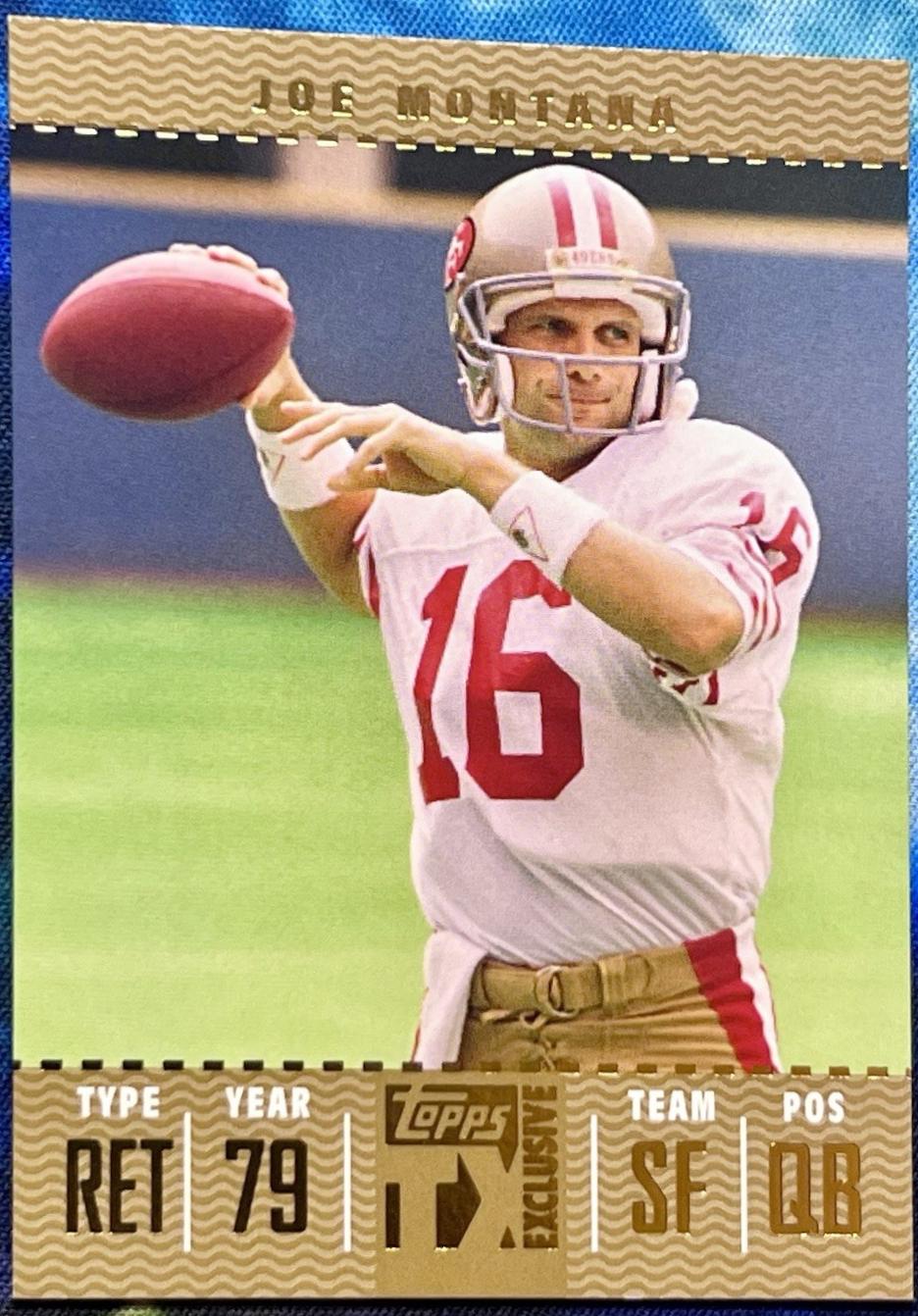 Joe Montana [Gold] #210