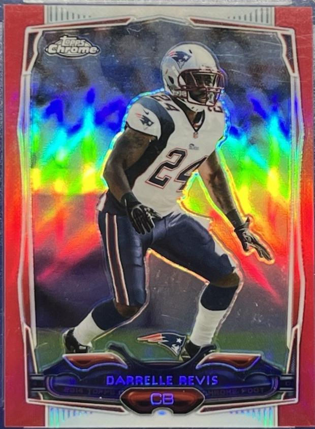 Darrelle Revis [Red Refractor] #15