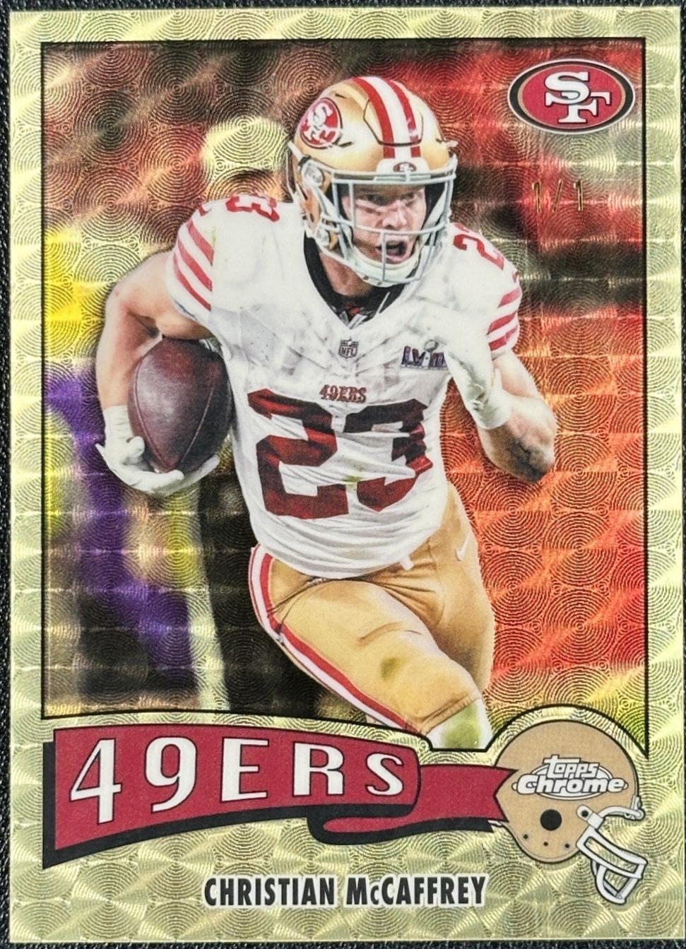 Christian McCaffrey [Superfractor] #1975-29