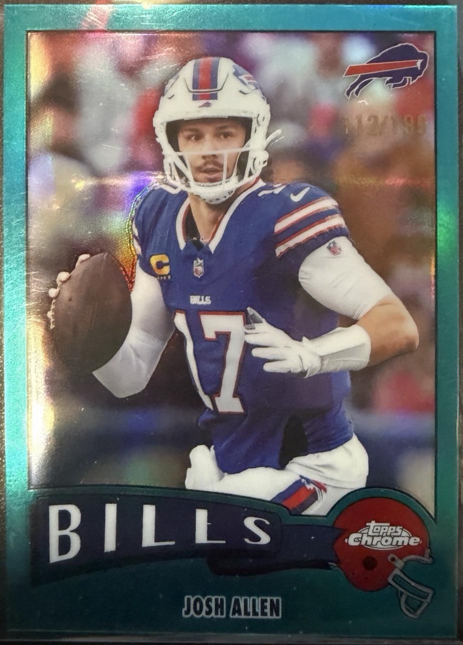 Josh Allen [Aqua Refractor] #1975-4