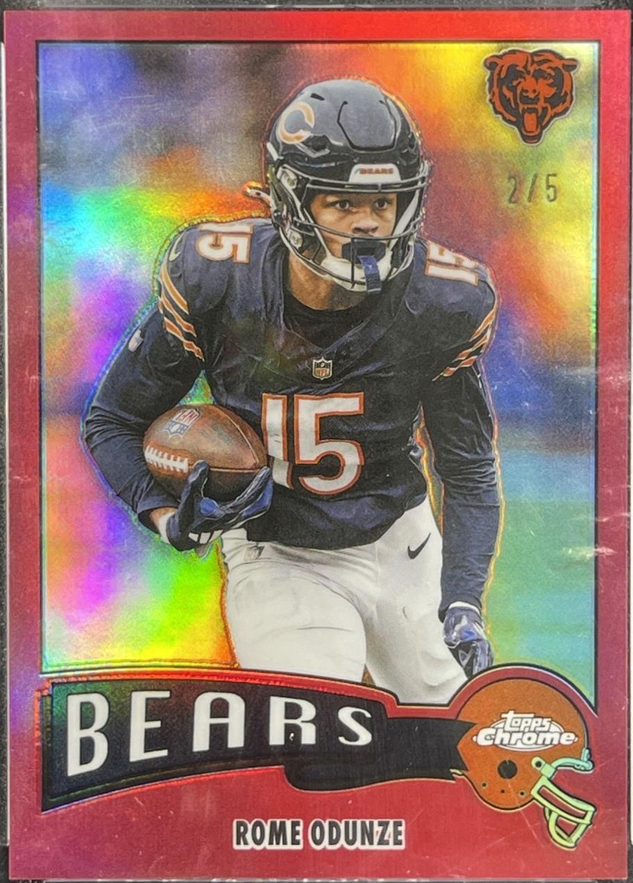 Rome Odunze [Red Refractor] #1975-6