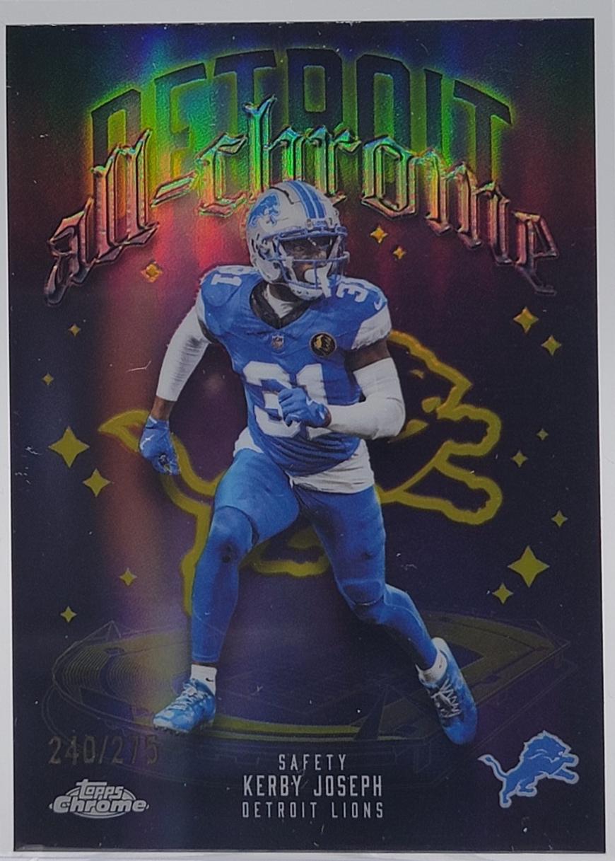 Kerby Joseph [Yellow Refractor] #ACT-23