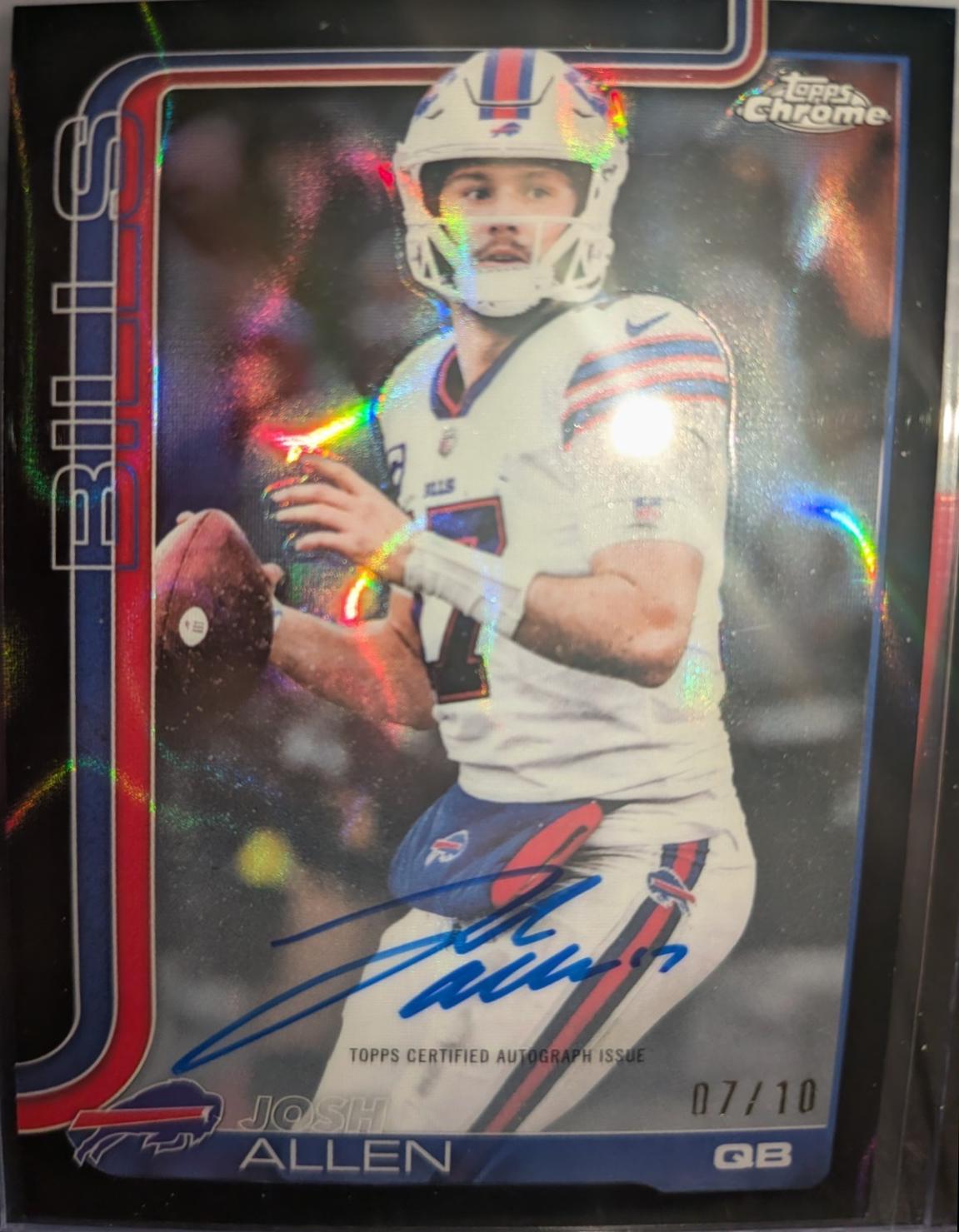 Josh Allen [Black Lava Refractor] #BA-JAL