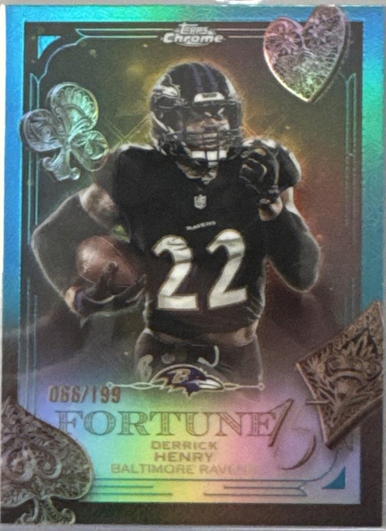 Derrick Henry [Aqua Refractor] #F15-10