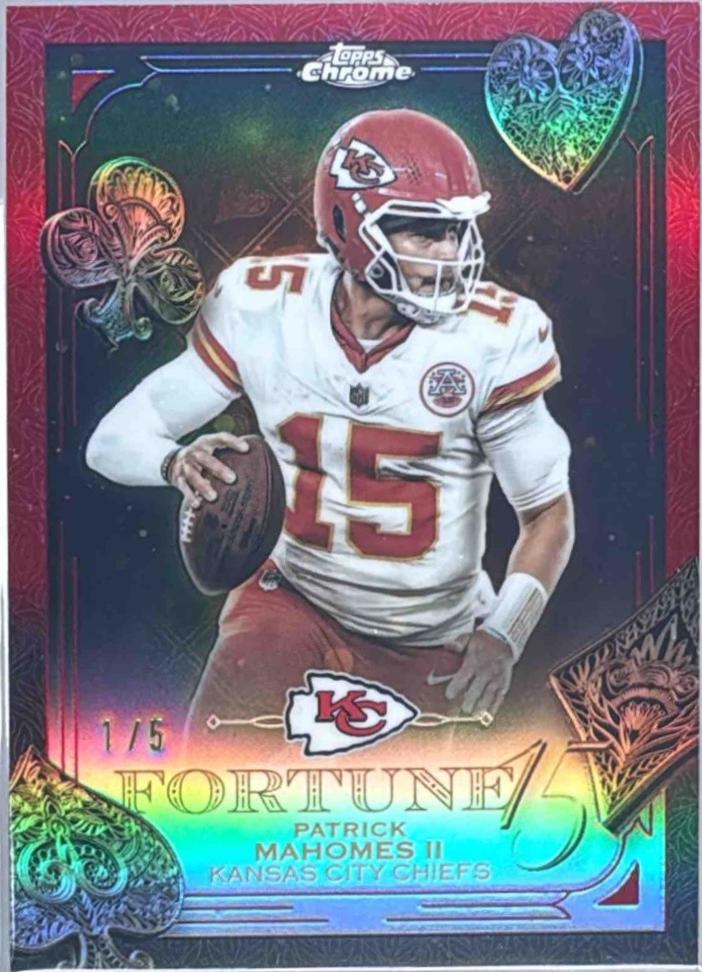 Patrick Mahomes II [Red Refractor] #F15-6