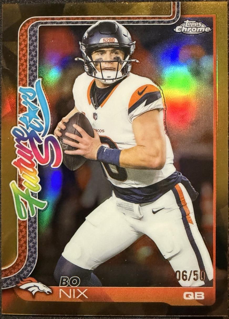 Bo Nix [Gold Refractor] #FS-15