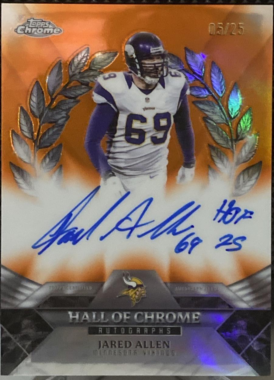 Jared Allen [Orange] #HOCA-JA