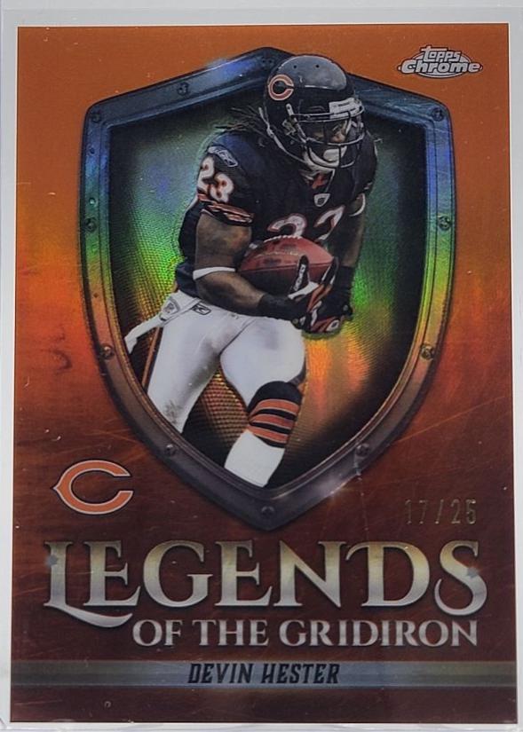 Devin Hester [Orange Refractor] #LOG-37