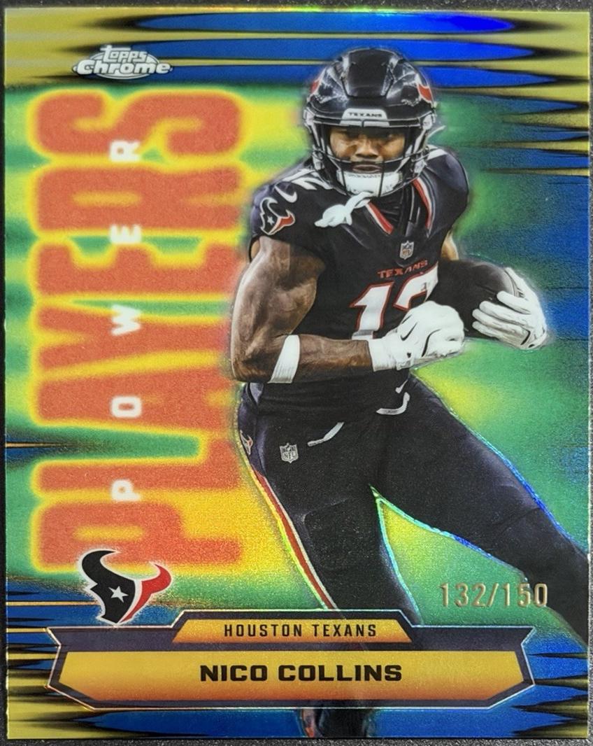 Nico Collins [Blue Refractor] #PP-30