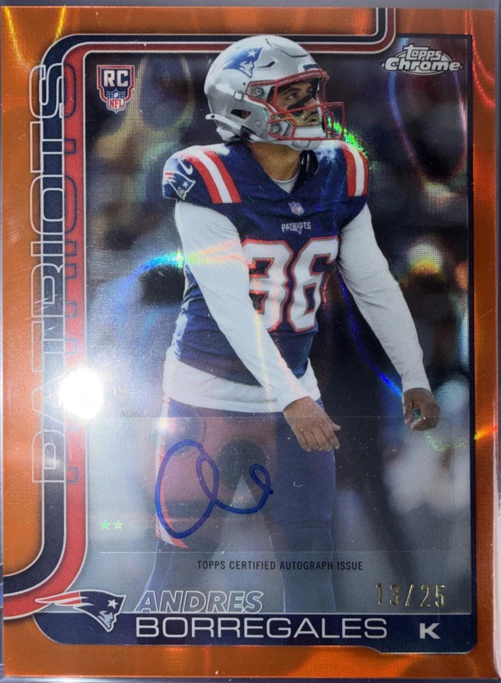 Andres Borregales [Orange Refractor] #RRA-ABO