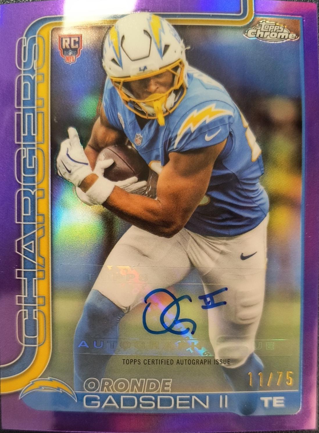 Oronde Gadsden [Purple Lava Refractor] #RRA-OGII