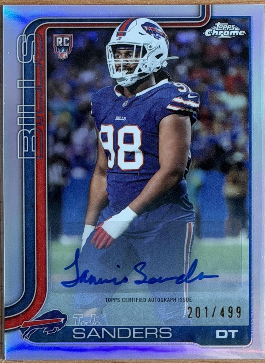 T.J. Sanders [Refractor] #RRA-TJS