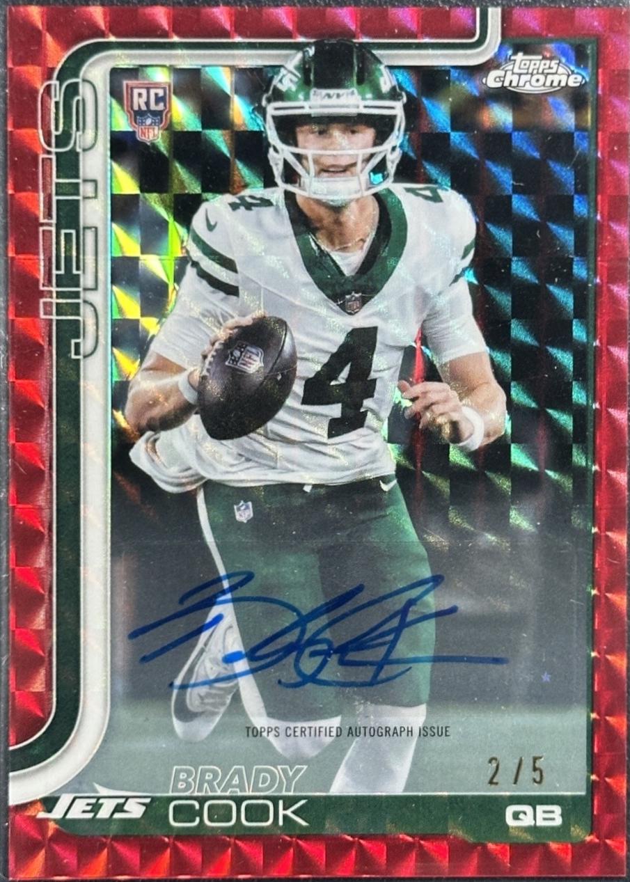 Brady Cook [Red Geometric Refractor] #RA-BCO