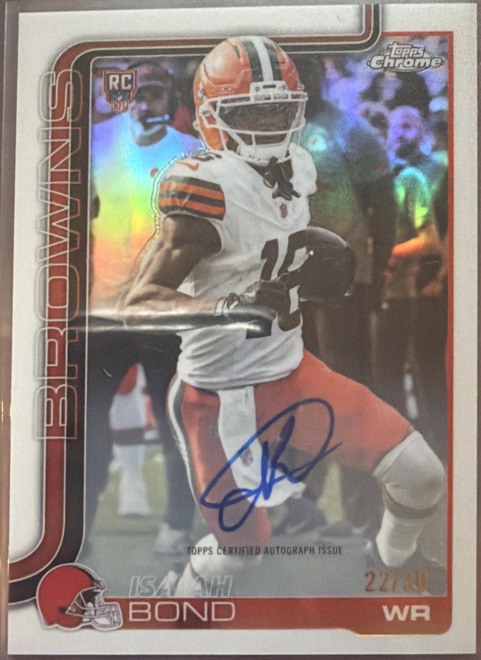 Isaiah Bond [White Refractor] #RA-IBO
