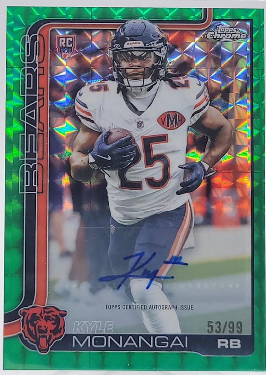 Kyle Monangai [Green Refractor] #RA-KYM