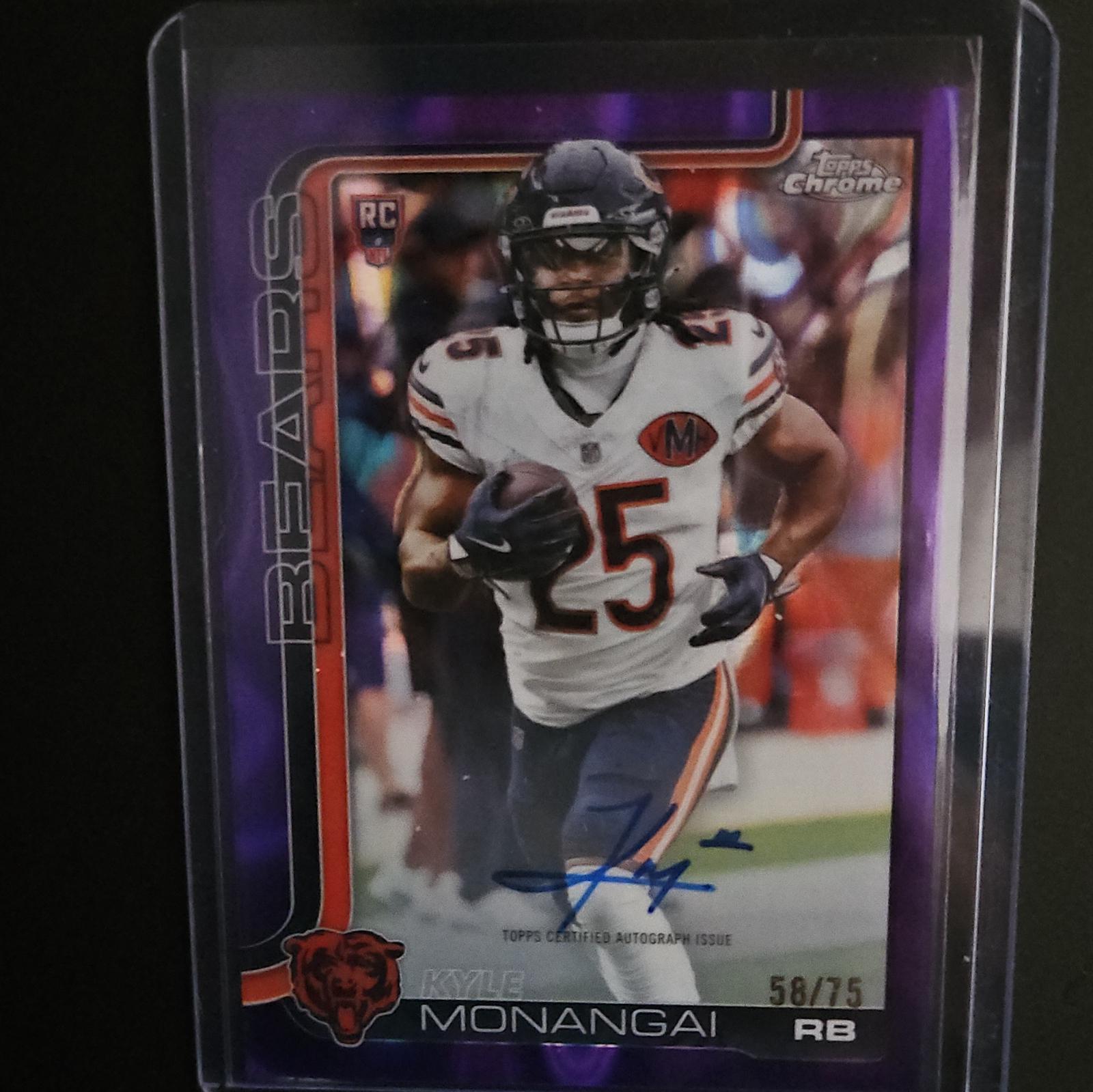 Kyle Monangai [Purple Lava Refractor] #RA-KYM